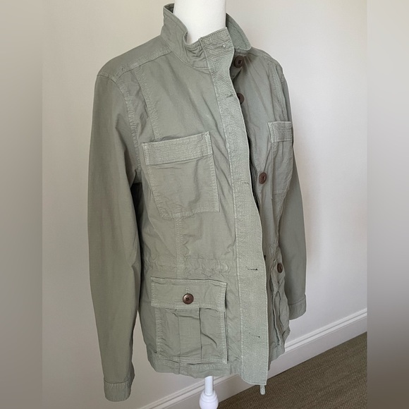 LL Bean Women’s Utility Jacket - Olive - Size M - Picture 4 of 14